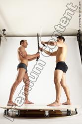 Fighting reference poses of Norbert & Radan